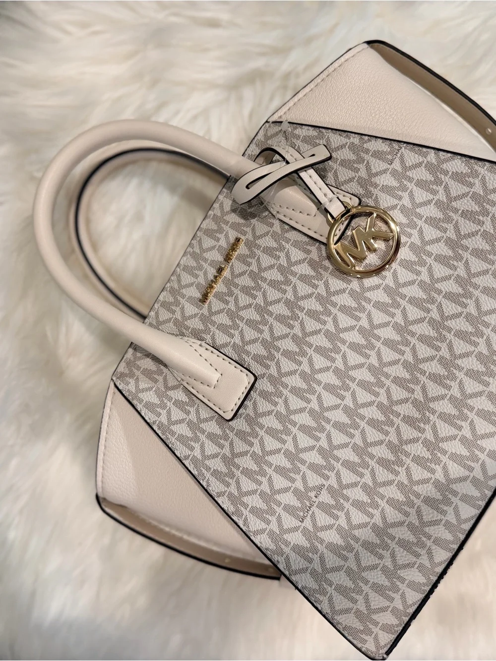 Michael Kors Avril Satchel with strap